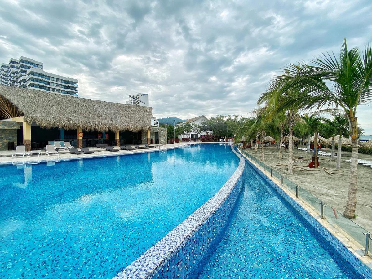 Apartamento Encantador Samaria Club De Playa, 3 Alcobas 6 Personas Playa Privada Santa Marta Dış mekan fotoğraf