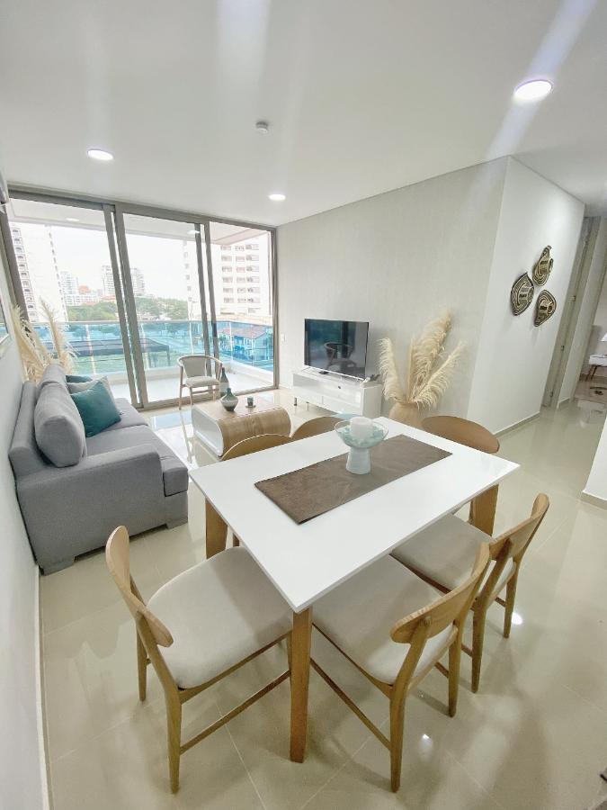 Apartamento Encantador Samaria Club De Playa, 3 Alcobas 6 Personas Playa Privada Santa Marta Dış mekan fotoğraf