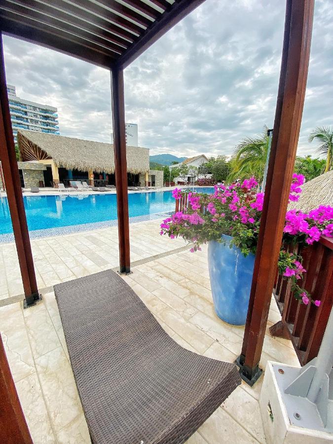 Apartamento Encantador Samaria Club De Playa, 3 Alcobas 6 Personas Playa Privada Santa Marta Dış mekan fotoğraf