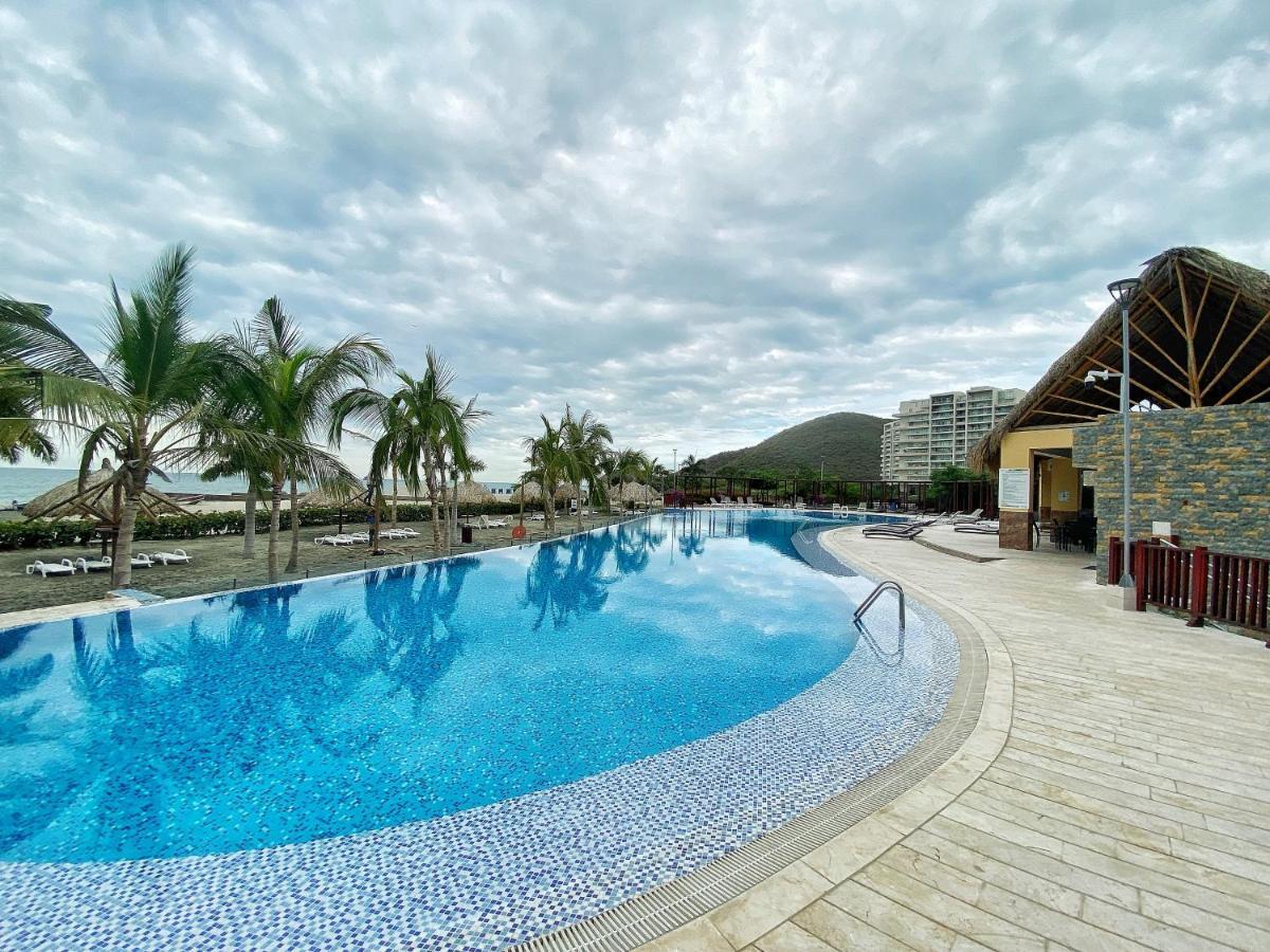 Apartamento Encantador Samaria Club De Playa, 3 Alcobas 6 Personas Playa Privada Santa Marta Dış mekan fotoğraf
