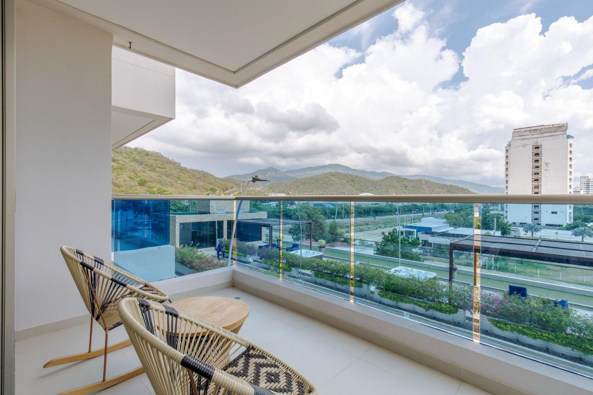 Apartamento Encantador Samaria Club De Playa, 3 Alcobas 6 Personas Playa Privada Santa Marta Dış mekan fotoğraf